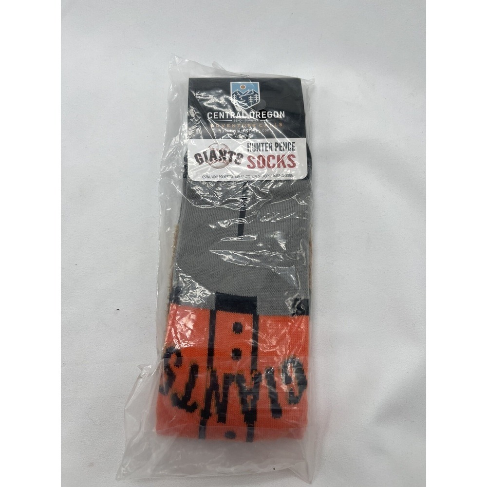 San Francisco Giants Hunter Pence Socks SGA San Francisco 4/29/2018 NEW - Picture 2 of 2